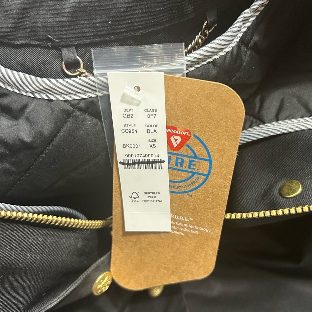 NEW J.Crew Long Barn Jacket™ in waxed cotton twill - Picture 9 of 14
